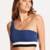 Slice Of Splice One Shoulder Top - Ultramarine -Bikini Sales Store 31408 990 Ultramarin 4