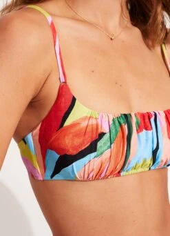 Tropfest Bralette - Aquamarine 14 Tropfest Bralette - Aquamarine -Bikini Sales Store 31410 978 Aquamarine 6