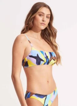 Tropfest Bralette - True Navy -Bikini Sales Store 31410 978 True 20Navy 3