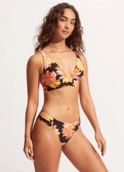 Palm Springs Longline Tri - Black -Bikini Sales Store 31414 703 Black 5