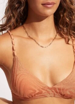 Second Wave Fixed Tri Bra - Copper Tan 13 Second Wave Fixed Tri Bra - Copper Tan -Bikini Sales Store 31415 968 Copper 20Tan 6