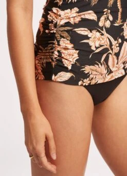 Castaway DD Cup Bandeau Tankini Top - Black 10 Castaway DD Cup Bandeau Tankini Top - Black -Bikini Sales Store 31417DD980 Black 5