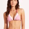 Slice Of Splice Triangle Bikini Top - Parfait Pink -Bikini Sales Store 31424 990 ParfaitPnk 4