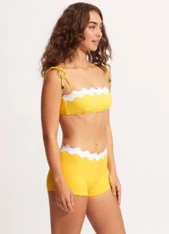 Gia Ric Rac Bustier Bandeau- Citron -Bikini Sales Store 31436 717 Citron 5