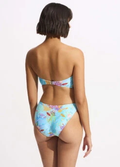 Under The Sea Twist Bandeau Bikini Top - Blue Mist -Bikini Sales Store 33261 061 Blue 20Mist 6