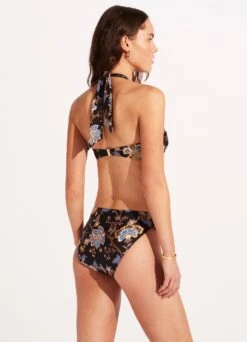 Silk Road Halter Bandeau Bikini Top - Black -Bikini Sales Store 33816 020 Black 6