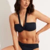 Seafolly Collective Halter Bandeau - True Navy 2 Seafolly Collective Halter Bandeau - True Navy -Bikini Sales Store 33816 942 True 20Navy 1