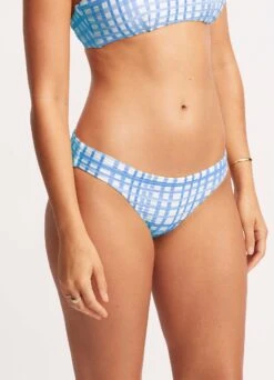 Amalfi Check Hipster - Amalfi Blue 9 Amalfi Check Hipster - Amalfi Blue -Bikini Sales Store 40054 951 AmalfiBlue 4