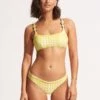 Amalfi Check Hipster - Lime Light -Bikini Sales Store 40054 951 Limelight 1