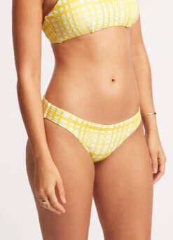 Amalfi Check Hipster - Lime Light -Bikini Sales Store 40054 951 Limelight 4
