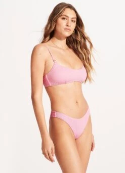 Sea Dive High Cut Pant - Parfait Pink -Bikini Sales Store 40305 861 ParfaitPnk 5