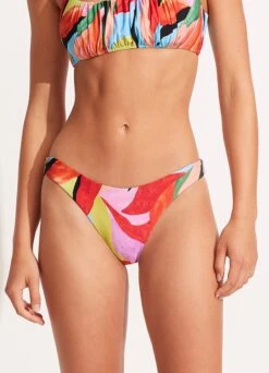 Tropfest Reversible High Cut Pant - Aquamarine 17 Tropfest Reversible High Cut Pant - Aquamarine -Bikini Sales Store 40305 978 Aquamarine 5