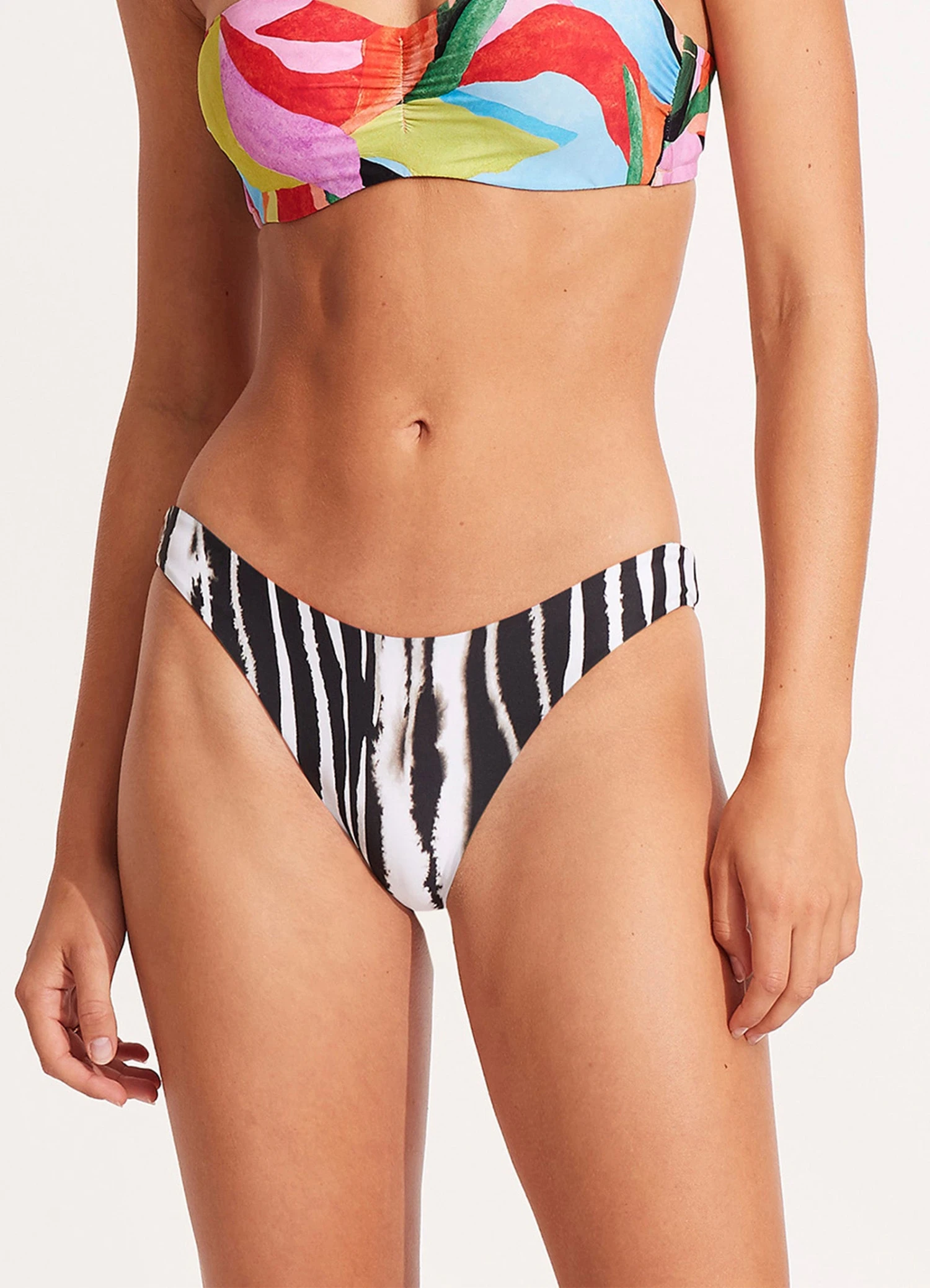 Tropfest Reversible High Cut Pant - Aquamarine 8 Tropfest Reversible High Cut Pant - Aquamarine - Image 6