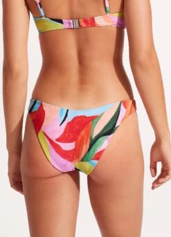 Tropfest Reversible High Cut Pant - Aquamarine 21 Tropfest Reversible High Cut Pant - Aquamarine -Bikini Sales Store 40305 978 Aquamarine 9