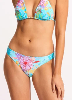Under The Sea Reversible Hipster Bikini Bottom - Blue Mist 9 Under The Sea Reversible Hipster Bikini Bottom - Blue Mist -Bikini Sales Store 40426 061 Blue 20Mist 3