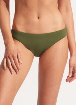 Seafolly Collective Hipster Pant - Avocado -Bikini Sales Store 40473 942 Avocado 2