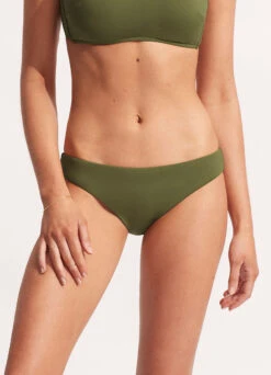 Seafolly Collective Hipster Pant - Avocado -Bikini Sales Store 40473 942 Avocado 3