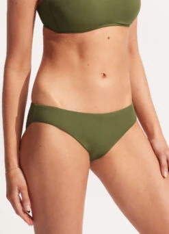 Seafolly Collective Hipster Pant - Avocado -Bikini Sales Store 40473 942 Avocado 4