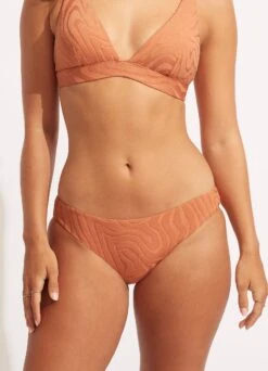 Second Wave Hipster Pant - Copper Tan -Bikini Sales Store 40473 968 Copper 20Tan 4