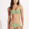 Second Wave Hipster Pant - Palm Green 1 Second Wave Hipster Pant - Palm Green -Bikini Sales Store 40473 968 PalmGreen 3