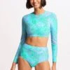 Sea Skin High Waisted Bikini Bottom - Vivid Green 2 Sea Skin High Waisted Bikini Bottom - Vivid Green -Bikini Sales Store 40558 064 VividGreen 4