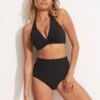 Willow High Waisted Pant - Black -Bikini Sales Store 40558 924 Black 1