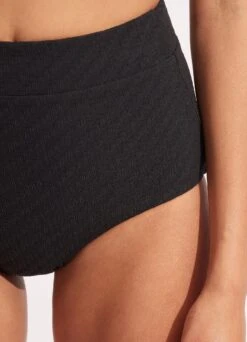 Willow High Waisted Pant - Black 13 Willow High Waisted Pant - Black -Bikini Sales Store 40558 924 Black 6