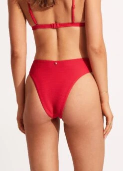 Essentials High Rise Pant - Chilli 12 Essentials High Rise Pant - Chilli -Bikini Sales Store 40609 640 Chilli 5