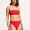 Sea Dive High Rise Pant - Chilli Red 2 Sea Dive High Rise Pant - Chilli Red -Bikini Sales Store 40609 861 Chilli 20Red 1
