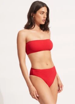Sea Dive High Rise Pant - Chilli Red -Bikini Sales Store 40609 861 Chilli 20Red 3