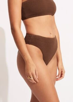 Sea Dive High Rise Pant - Tiramisu -Bikini Sales Store 40609 861 Tiramisu 4