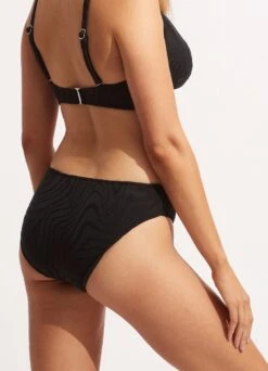 Second Wave Retro Pant - Black 11 Second Wave Retro Pant - Black -Bikini Sales Store 40633 968 Black 5