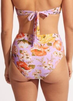 Paradise Garden High Waisted Pant - Lilac -Bikini Sales Store 40646 960 Lilac 4