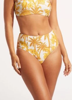 Castaway High Waisted Pant - Tuscan Sunset 9 Castaway High Waisted Pant - Tuscan Sunset -Bikini Sales Store 40646 980 TuscanSuns 3
