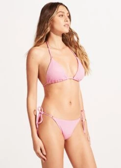 Sea Dive Tie Side Rio Pant - Parfait Pink 9 Sea Dive Tie Side Rio Pant - Parfait Pink -Bikini Sales Store 40651 861 ParfaitPnk 5