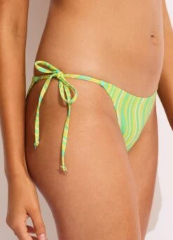 Mod Squad Tie Side Rio Pant - Lime Burst -Bikini Sales Store 40651 050 Lime 20Burst 7