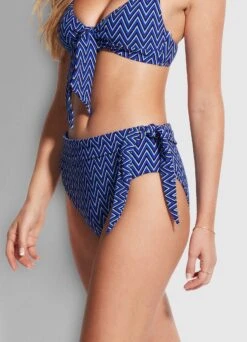 Cleo Pant With Side Tie - Indigo -Bikini Sales Store 40656 874 Indigo 3