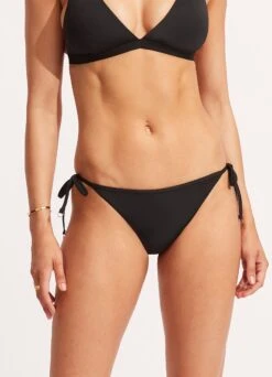 Seafolly Collective Hipster Tie Side - Black -Bikini Sales Store 40659 942 Black 3