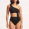 Seafolly Collective High Cut Rio - Black -Bikini Sales Store 40665 942 Black 2