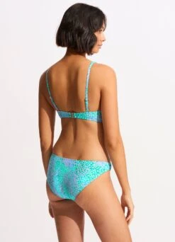 Sea Skin Trim Side Hipster Bikini Bottom - Vivid Green 10 Sea Skin Trim Side Hipster Bikini Bottom - Vivid Green -Bikini Sales Store 40667 064 VividGreen 6