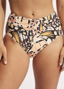 Take Flight High Waisted Pant - Mandarin -Bikini Sales Store 40673 914 Mandarin 7