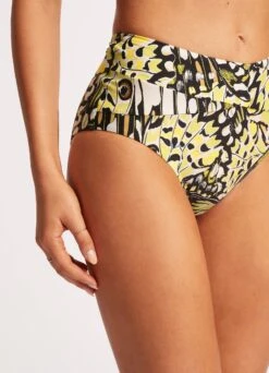Take Flight High Waisted Pant - Wild Lime -Bikini Sales Store 40673 914 Wild 20Lime 7