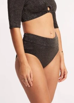Poolside High Waist Pant - Sepia -Bikini Sales Store 40673 959 Sepia 5