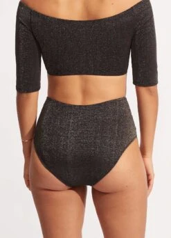 Poolside High Waist Pant - Sepia -Bikini Sales Store 40673 959 Sepia 6