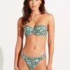Wild At Heart High Cut Rio - Evergreen -Bikini Sales Store 40682 988 Evergreen 1