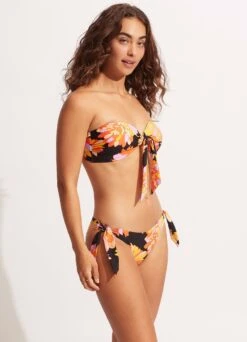 Palm Springs Tie-Side Pant - Black -Bikini Sales Store 40683 703 Black 5