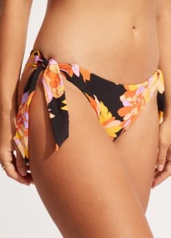 Palm Springs Tie-Side Pant - Black -Bikini Sales Store 40683 703 Black 7