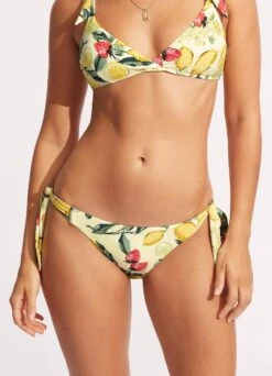 Lemoncello Tie-Side Pant - Lemoncello 10 Lemoncello Tie-Side Pant - Lemoncello -Bikini Sales Store 40683 945 Lemoncello 3