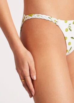 Summer Crush Hipster With Plaited Detail - Soft Olive -Bikini Sales Store 40689 035 SoftOlive 7