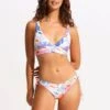 Under The Sea Tie Side Bikini Bottom - White